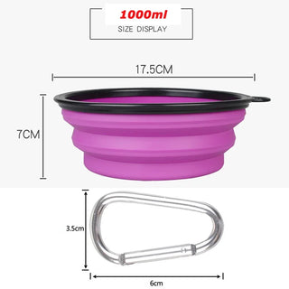 Large Collapsible Silicone Bowl