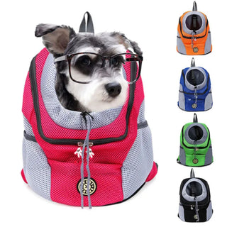 Double Shoulder Dog Backpack