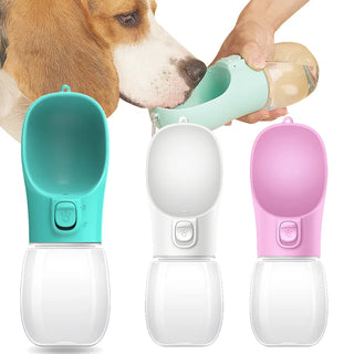 Botella de agua portátil para perros
