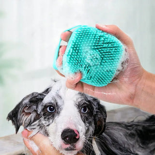 Dog Bathing Brush Soft Silicone Massager