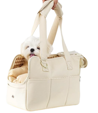 Puppy Go Out Portable Shoulder Handbag